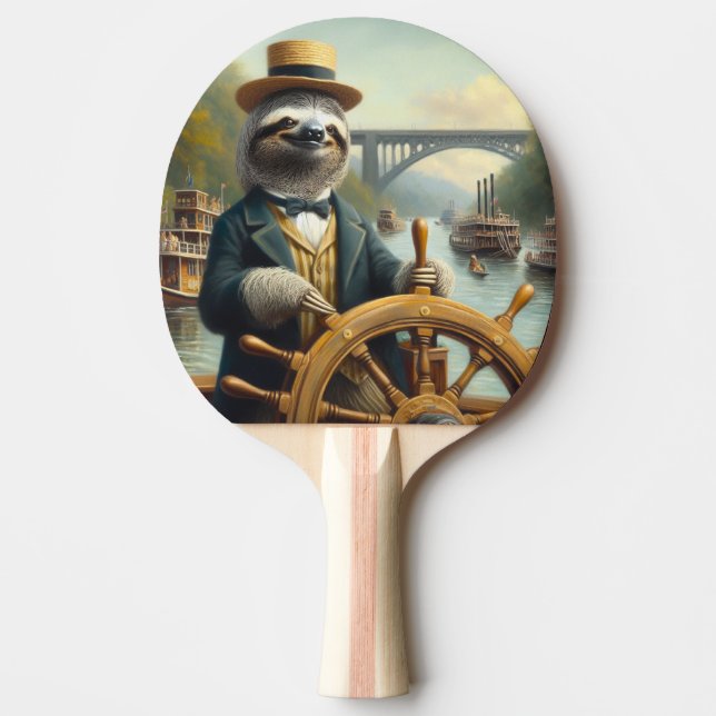 Pala De Ping Pong Capitán de Slove Riverboat (Anverso)
