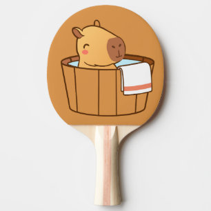 Pala De Ping Pong Capybara Ping Pong Paddle   Animales divertidos