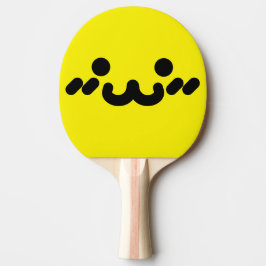 Pala De Ping Pong Cara Amarilla Linda