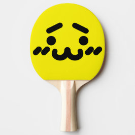 Pala De Ping Pong Cara Amarilla Lindo Torpe