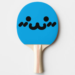 Pala De Ping Pong Cara Azul Linda