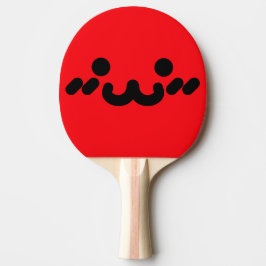 Pala De Ping Pong Cara Linda Roja