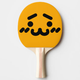 Pala De Ping Pong Cara Naranja Lindo y Torpe
