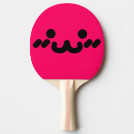 Pala De Ping Pong Cara Rosa Linda
