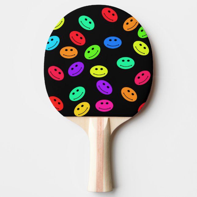 Pala De Ping Pong Cara Sonriente (Anverso)