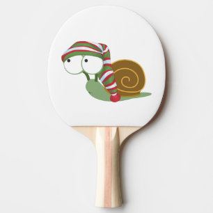 Pala De Ping Pong Caracol de invierno