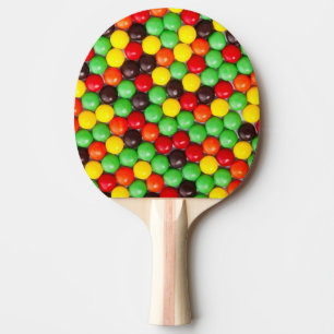 Pala De Ping Pong Caramelos coloridos