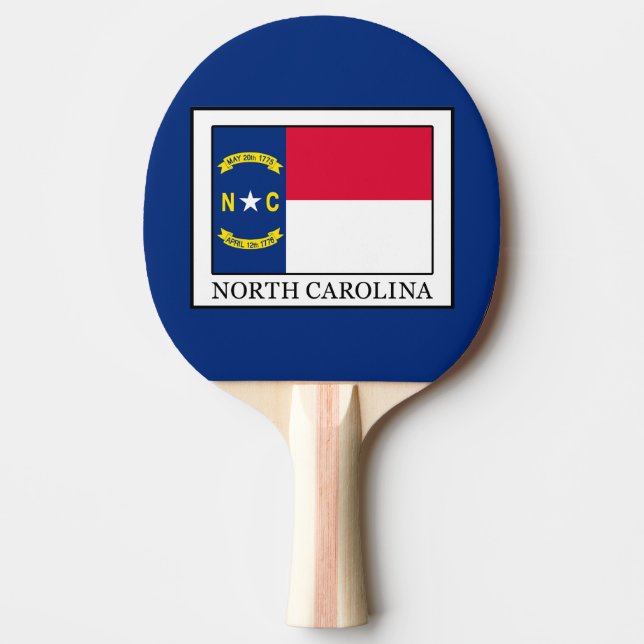 Pala De Ping Pong Carolina del Norte (Anverso)
