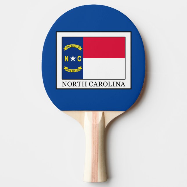 Pala De Ping Pong Carolina del Norte (Anverso)