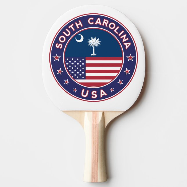 Pala De Ping Pong Carolina del Sur (Anverso)