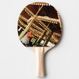 Pala De Ping Pong Carrusel del Gallo Antiguo