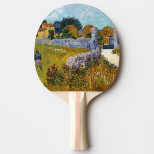 Pala De Ping Pong Casa de campo en Provenza (1888) por Vincent Van G