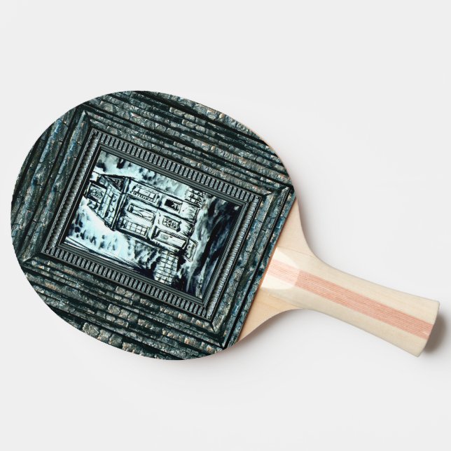 Pala De Ping Pong Casa del engaño (Lateral)