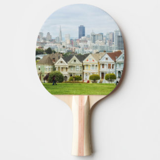 Pala De Ping Pong Casas pintadas de las señoras, del Victorian y