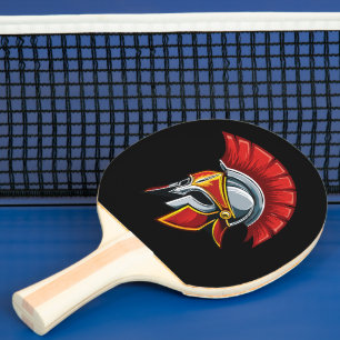 Pala De Ping Pong Casco corintio griego antiguo