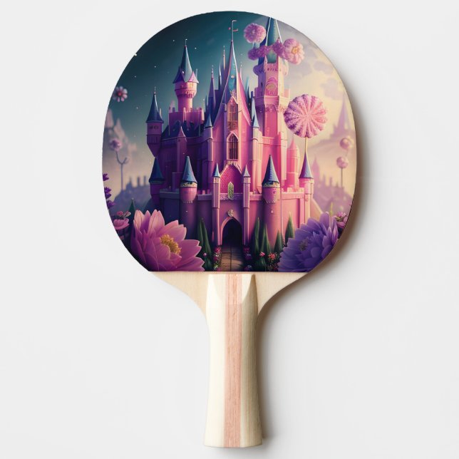 Pala De Ping Pong Castillo Candy One (Anverso)