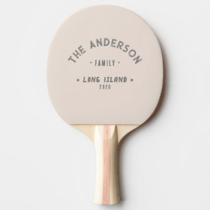 Pala De Ping Pong Castillo de Arena Rosa Vintage Familia Costera Ape