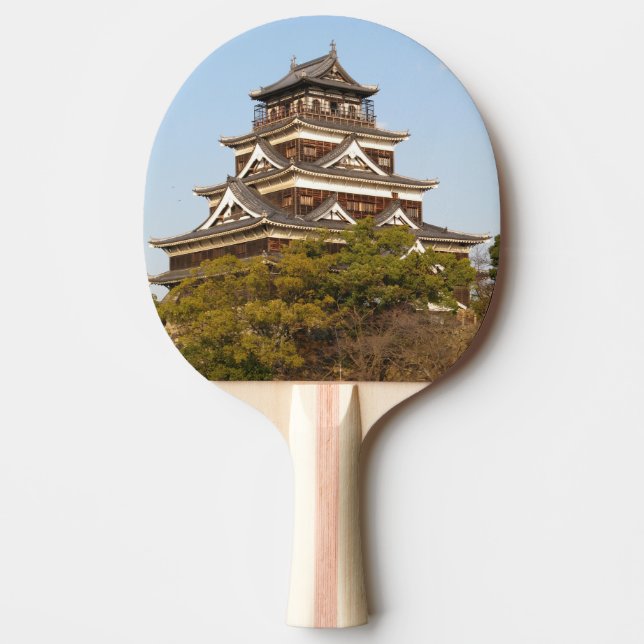 Pala De Ping Pong Castillo de Hiroshima 広 島 城, Hiroshima, Japón (Anverso)