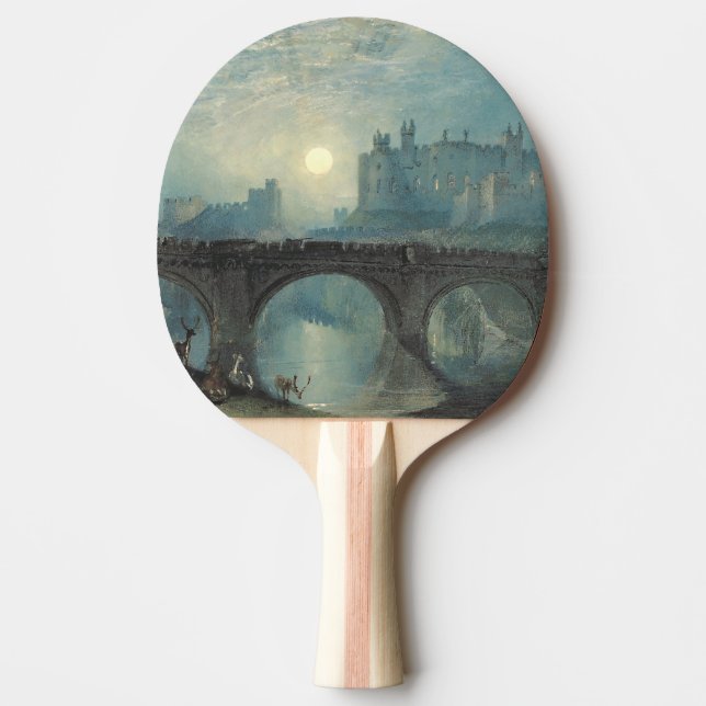 Pala De Ping Pong Castillo de William Turner Alnwick (Anverso)