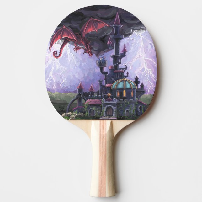 Pala De Ping Pong Castillo del Dragón (Anverso)