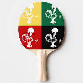 Pala De Ping Pong Catálogo portugués de Barcelos colorido