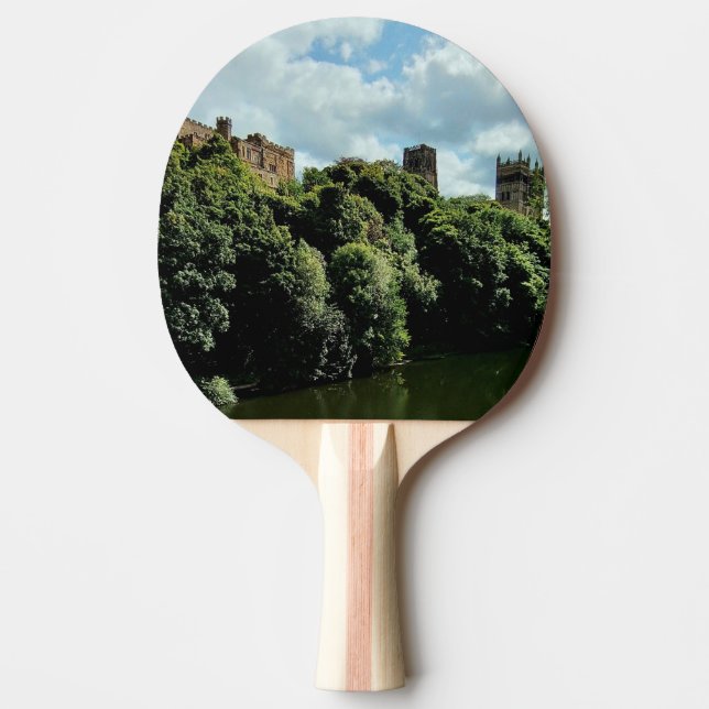 Pala De Ping Pong Catedral de Durham y Castillo (Anverso)