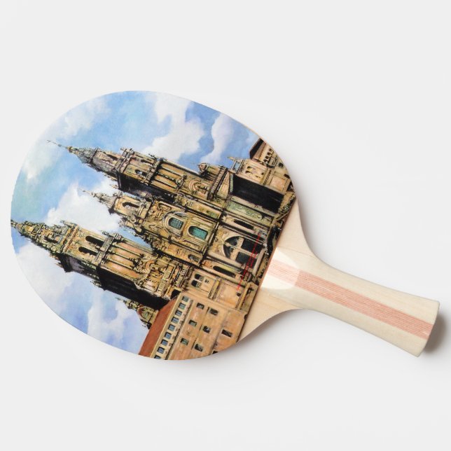 Pala De Ping Pong Catedral de Santiago de Compostela (A Coruña) (Reverso)
