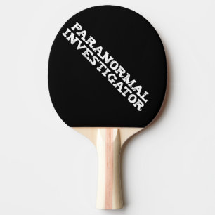 Pala De Ping Pong Caza fantasma de investigador paranormal