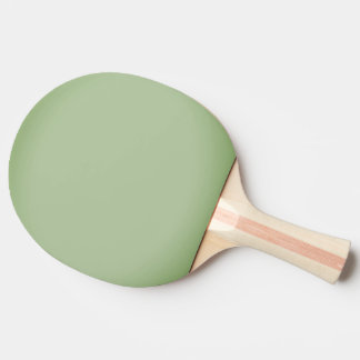 Pala De Ping Pong Celadón verde de jade sólido 