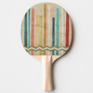 Pala De Ping Pong cercas de papel 2-Up IV