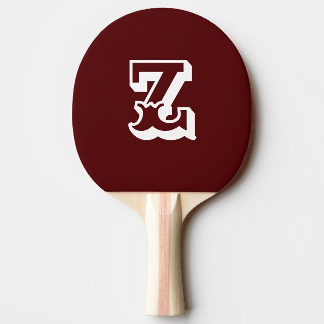 Pala De Ping Pong Cerezo en flor personalizado (Reverso)