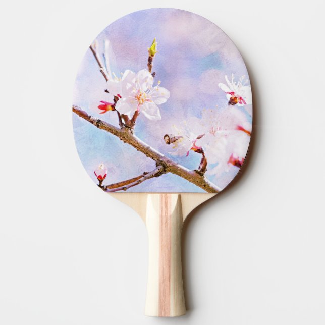 Pala De Ping Pong Cerezo japonés - Sakura en flor (Reverso)