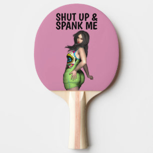 PALA DE PING PONG CERRAR Y DARME EL PING PONG PADDLE