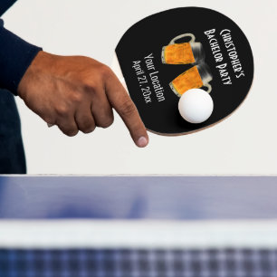 Pala De Ping Pong Cervezas en la Despedida de Soltero Bodas