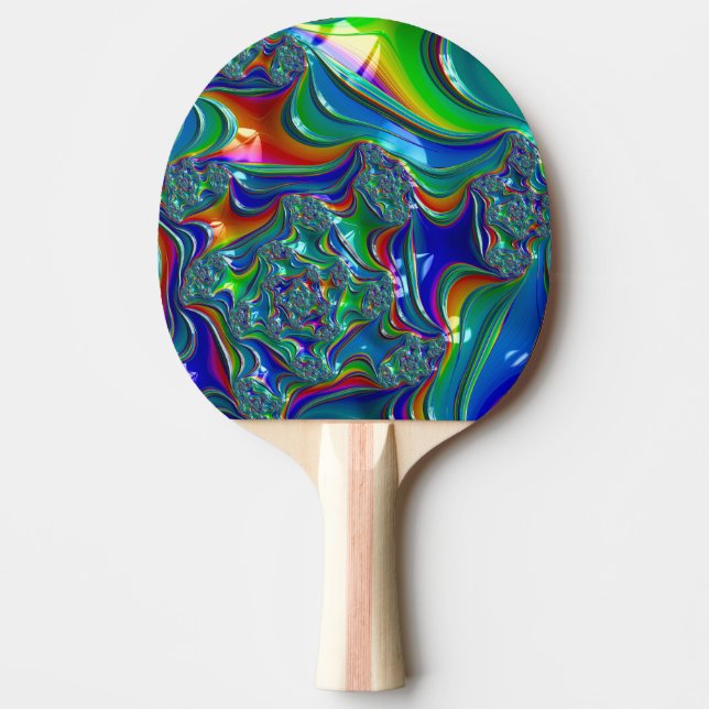 Pala De Ping Pong ~CHAOS ~ Fractal original ~ (Anverso)