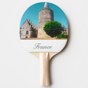 Pala De Ping Pong Chateaux francés de arquitectura francesa