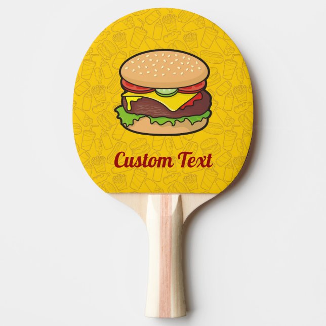 Pala De Ping Pong Cheeseburger (Anverso)