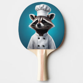 Pala De Ping Pong Chef Raccoon
