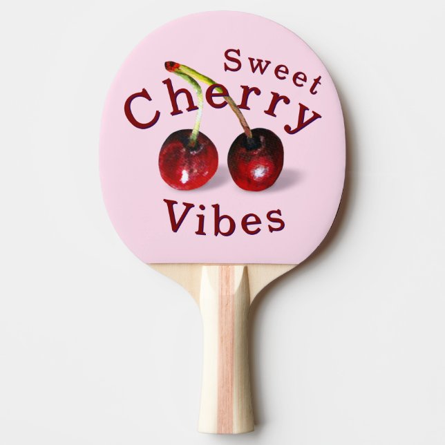 Pala De Ping Pong Cherries Ping Pong Paddle (Anverso)
