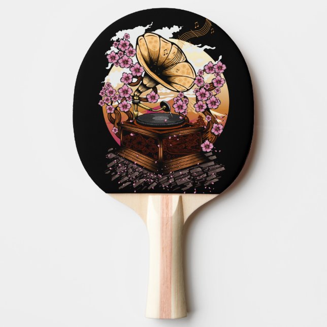 Pala De Ping Pong Cherry Blossom Musical (Anverso)