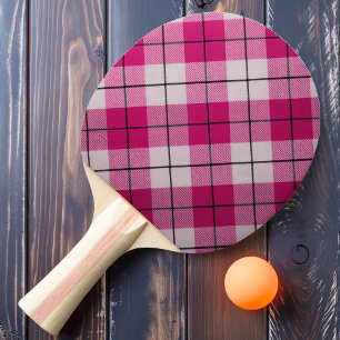 Pala De Ping Pong Cherry Blossom Plaid