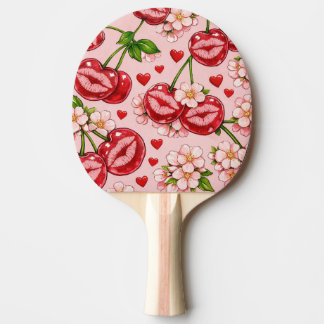 Pala De Ping Pong Cherry Kiss Ping Pong Paddle