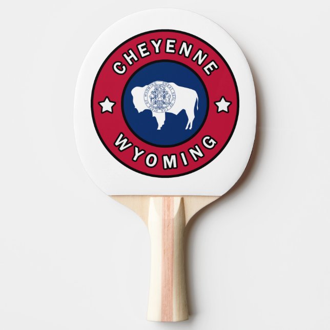 Pala De Ping Pong Cheyenne Wyoming (Anverso)