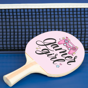 Pala De Ping Pong Chica Gamer