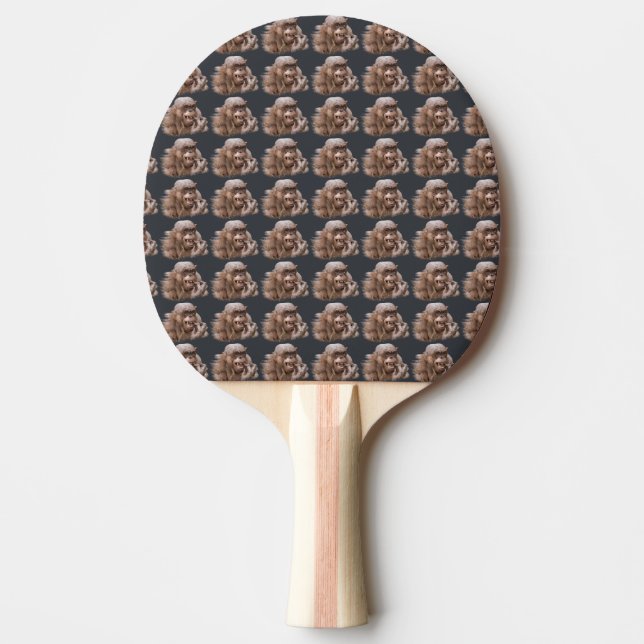 Pala De Ping Pong Chimp sin pelo (Anverso)