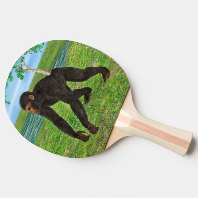 Pala De Ping Pong Chimpancé (Lateral)