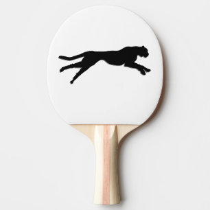 Pala De Ping Pong Chita de arte gráfico negro