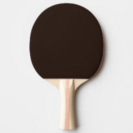 Pala De Ping Pong Chocolate oscuro, sólido marrón oscuro