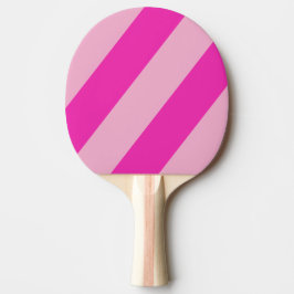 Pala De Ping Pong Cielo Retro Rosa Tres Rayas Negras