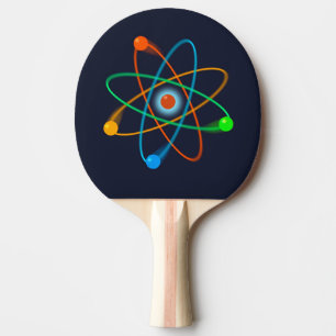 Pala De Ping Pong Ciencia de la estructura atómica